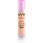 NYX NYX Professional Makeup Bare With Me Serum Concealer srednje prekriven in vlažilen korektor 9.6 ml Odtenek 2.5 medium vanilla