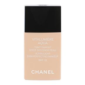 Chanel Vitalumière Aqua SPF15 vlažilni puder 30 ml odtenek 22 Beige Rosé za ženske