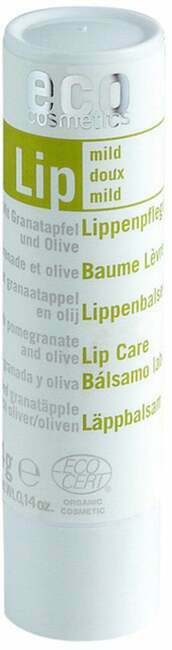 "eco cosmetics Nega ustnic z granatnim jabolkom in olivnim oljem - 4 g"