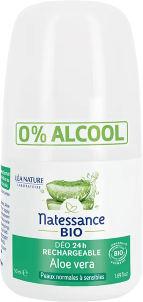 "Natessance Roll-on deodorant z aloe vero - 50 ml"
