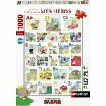sestavljanka puzzle ravensburger mes héros 1000 kosi (fr)