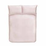 Roza bombažno satenasto posteljno perilo Bianca Blush, 200 x 200 cm