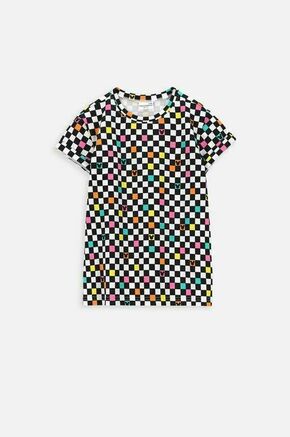 Otroška kratka majica Coccodrillo - pisana. Otroške kratka majica iz kolekcije Coccodrillo. Model izdelan iz tanke
