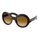 Prada PRD08SU 16K10X ONE SIZE (53) Črna/Rjava