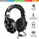 Trust GXT 323K Carus gaming slušalke, siva/črna, mikrofon