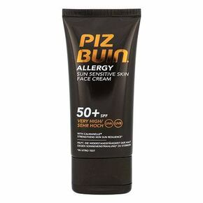 PIZ BUIN Allergy Sun Sensitive Skin Face Cream SPF50+ krema za sončenje za kožo nagnjeno k alergijam 50 ml unisex