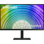 Samsung LS27A60PUUUXEN monitor, IPS, 27", 16:9, 2560x1440, 75Hz, pivot, USB-C, HDMI, Display port, USB