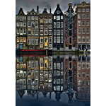ENJOY Puzzle Hiše v Amsterdamu 1000 kosov
