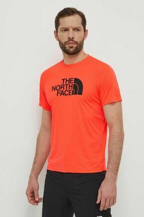 Športna kratka majica The North Face Reaxion Easy rdeča barva