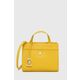 Torbica U.S. Polo Assn. rumena barva - rumena. Majhna torbica iz kolekcije U.S. Polo Assn. Model na zapenjanje, izdelan iz umetnega usnja, ki ga je enostavno čistiti in negovati. Trden material, ki ohranja obliko.