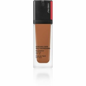 Shiseido Synchro Skin Self-Refreshing Foundation dolgoobstojen tekoči puder SPF 30 odtenek 450 Copper 30 ml