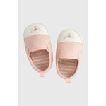 Čevlji za dojenčka zippy roza barva - roza. Čevlji za dojenčka iz kolekcije zippy. Model izdelan iz tekstilnega materiala.
