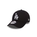 New Era kapa League Essential La Dodgers - črna. Kapa s šiltom vrste baseball iz kolekcije New Era. Model izdelan iz enobarvnega materiala z vstavki.