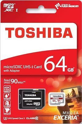 Toshiba microSD 64GB spominska kartica