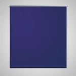 vidaXL Roleta / Senčilo 160 x 175 cm Temno Modre Barve