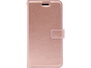 Chameleon Apple iPhone XR - Preklopna torbica (WLC) - roza-zlata