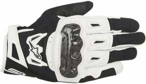 Alpinestars SMX-2 Air Carbon V2 Gloves Black/White S Motoristične rokavice