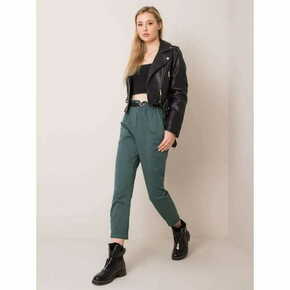 ITALY MODA Ženske hlače CASSIE Green DHJ-SP-2312.94P_355080 L