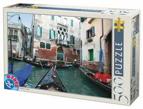 WEBHIDDENBRAND D-TOYS Puzzle Gondola na kanalu 500 kosov