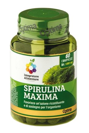 Optima Naturals Spirulina Tablete - 60 tablet