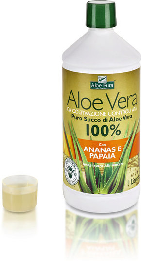 Aloe Vera - Ananas in papaja sok - 1000 ml