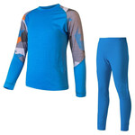 Senzor MERINO IMPRESS otroški set, moder (140)