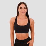 GymBeam Ženski športni nedrček Mesh Panel črn