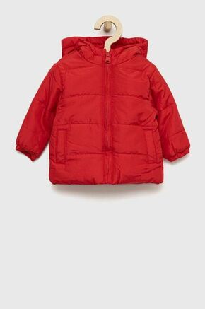 Otroška jakna zippy rdeča barva - rdeča. Otroška Jakna iz kolekcije zippy. Delno podloženi model izdelan iz enobarvnega materiala.