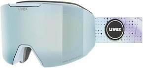 UVEX Evidnt Attract Arctic Blue Mat Mirror Sapphire/Contrastview Green Lasergold Lite Smučarska očala