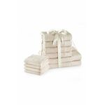 Komplet brisač (10-pack) - bež. Komplet brisač iz kolekcije home &amp; lifestyle. Model izdelan iz tekstilnega materiala.