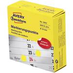 Avery Zweckform okrogle markirne etikete 3852, premer 10 mm, rumena