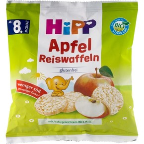 HiPP Bio riževi vaflji - Jabolko