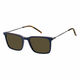 Sončna očala Tommy Hilfiger moški, mornarsko modra barva - mornarsko modra. Sončna očala iz kolekcije Tommy Hilfiger. Model s enobarvnimi stekli in okvirji iz kombinacije umetne snovi in kovine. Ima filter UV 400.
