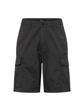 Bombažne kratke hlače Levi's črna barva - siva. Kratke hlače iz kolekcije Levi's. Model izdelan iz gladke tkanine. Model iz tankega materiala je idealen za toplejše letne čase.
