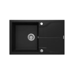 Deante Andante Flush ZQN N11F pomivalno korito, nero