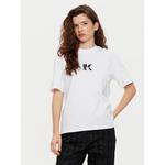 Karl Lagerfeld Jeans Majica A1W17031 Bela Regular Fit