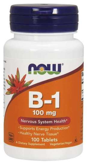 NOW Foods Vitamin B1 tiamin