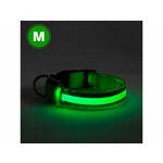 yummie yummie ovratnica z LED osvetlitvijo - USB z baterijo - velikost M (48cm) - zelena
