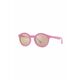 Otroška sončna očala Dolce  Gabbana roza barva, 0DX6002 - roza. Otroška sončna očala iz kolekcije Dolce  Gabbana. Model z zrcalnimi stekli in okvirji iz plastike. Ima filter UV 400.