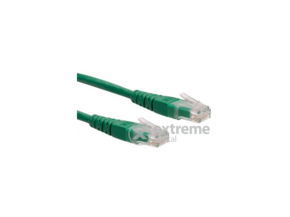 ROLINE kabel UTP CAT6 0.3m zelen
