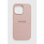 Guess ovitek za iPhone 13 Pro, roza (GUHCP13LPSASBPI)