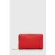 Usnjena denarnica MICHAEL Michael Kors ženski, rdeča barva - rdeča. Mala denarnica iz kolekcije MICHAEL Michael Kors. Model izdelan iz naravnega usnja.