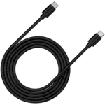 WEBHIDDENBRAND CANYON Polnilni kabel USB-C - USB-C, PD3.0 100 W, video, avdio, prenos podatkov. PD polnjenje, 1 m, črno
