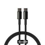 BASEUS Data kabel USB-C / USB-C PD QC 100W 5A 2m, črna