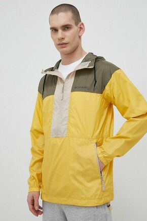 Outdoor jakna Columbia Flash Challenger rumena barva - rumena. Outdoor jakna iz kolekcije Columbia. Lahek model