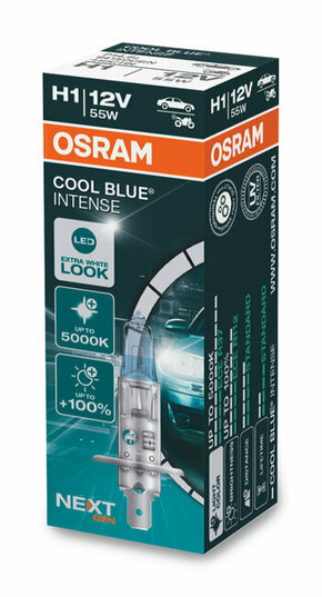 Osram halogenske avtomobilske žarnice Cool Blue Intense 12V