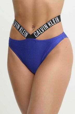 Spodnji del kopalk Calvin Klein KW0KW02391 - modra. Spodnji del kopalk iz kolekcije Calvin Klein. Model izdelan iz enobarvnega materiala.