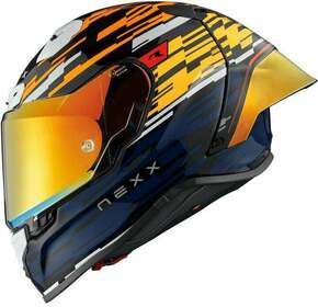 Nexx X.R3R Glitch Racer Orange/Blue S Čelada