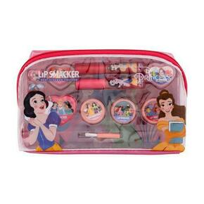 Lip Smacker Disney Princess Essential Makeup Bag Set glos za ustnice 2 x 2 ml + kremni glos za ustnice 2 x 0