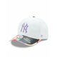 Kapa iz mešanice volne 47brand MLB New York Yankees bela barva - bela. Kapa s šiltom iz kolekcije 47brand. Model izdelan iz tkanine z nalepko.